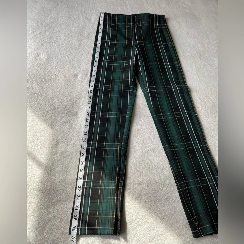 Ann Taylor Petite High Waist Audrey Pant in Plaid, Size OP, MSRP $109 - Picture 12 of 16
